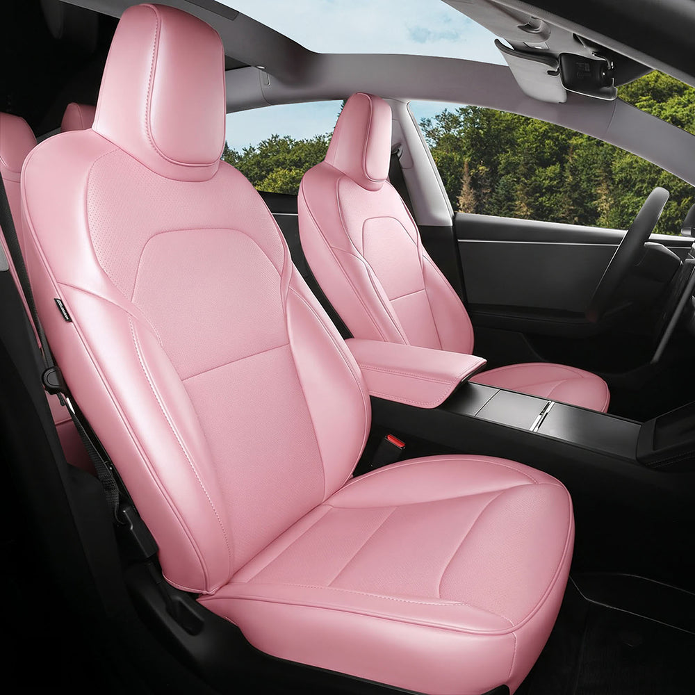 Custom Nappa Leather Seat Covers for Tesla Model 3/Y (Highland/Juniper 2016-2026)