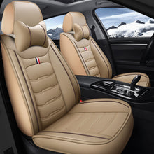 Load image into Gallery viewer, Universal Full Set Leather Car Seat Covers – Water Resistant, Luxury Comfort &amp; All-Season Protection for 5 Seats