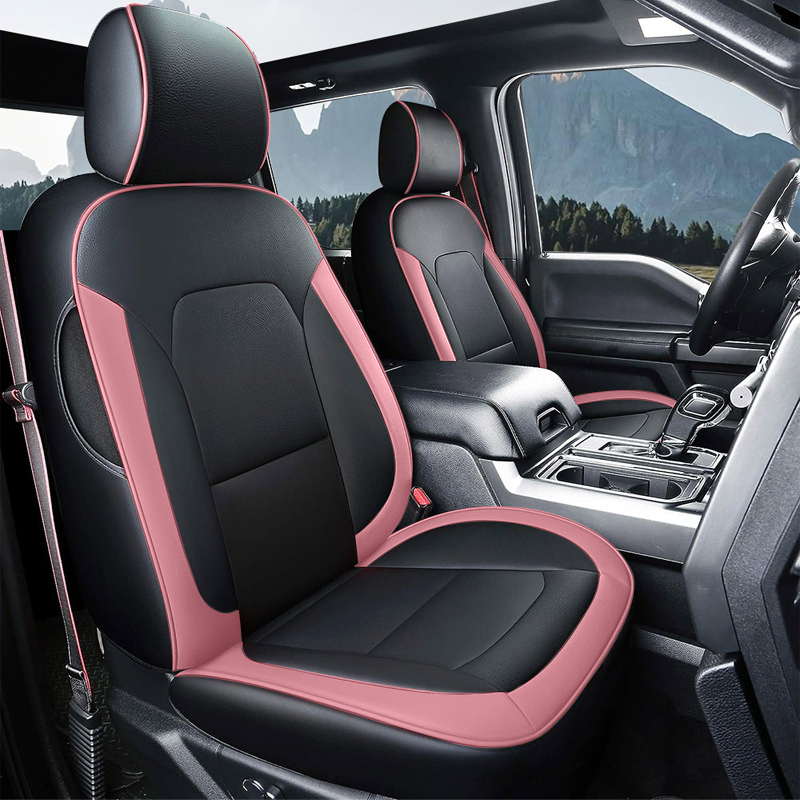 All-inclusive Luxury Premium Leather Car Seat Cover Special For Ford F150 (2015-2023), F250 (2017-2023)