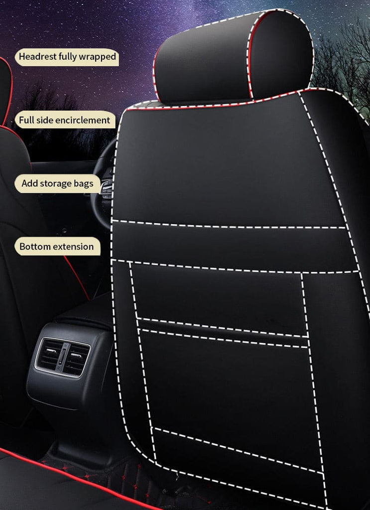 Custom Leather Car Seat Cover Full Set For Honda Accord(2014-2025)