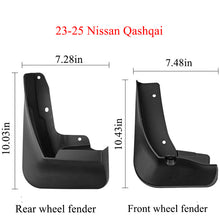 Load image into Gallery viewer, Mud Flaps for Nissan Qashqai 2007-2025 - Splash Guards