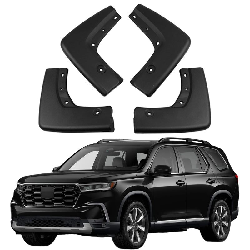 Mud Flaps for 2023-2025 Honda Pilot Accessories Splash Guards Mudflap Fender Flares Front and Rear Mud Guard Set 4PCS