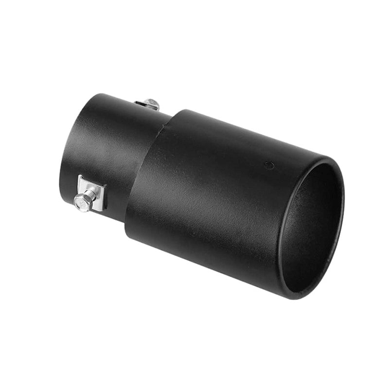 Car exhaust tip 63mm (2.5 inches) universal black matte exhaust tip