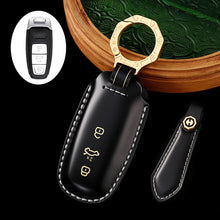 Load image into Gallery viewer, Handmade High-end Cowhide Key Protection Cover, Suitable for Audi A8, A4L, and A6L