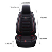 Load image into Gallery viewer, Universal Faux Leather Car Seat Covers 5-Piece Set – Waterproof, Easy Install, Fit SUV, Sedan &amp; Truck