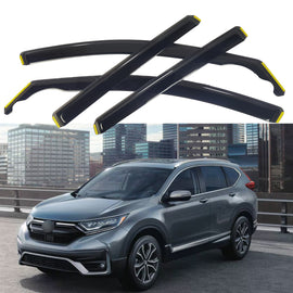 In-Channel Side Window Deflectors / Window Visors for the Honda CR-V (2007–2025)