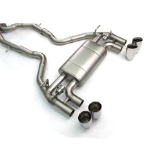 Load image into Gallery viewer, Catback Exhaust for BMW M2 Competition (F87, 2018–2021) – T304 Stainless or Titanium, Dual Midpipes, Remote Valve Control