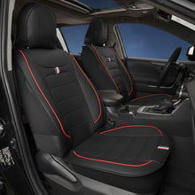 Load image into Gallery viewer, Universal Faux Leather Car Seat Covers 5-Piece Set – Waterproof, Easy Install, Fit SUV, Sedan &amp; Truck