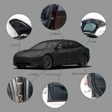 Load image into Gallery viewer, Car Door Seal Kit: Sound-Insulating Rubber for Tesla and Other Popular Models