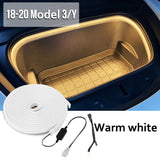 For Tesla Model 3/Y Front Trunk Ambient Light LED Strip Light Kit