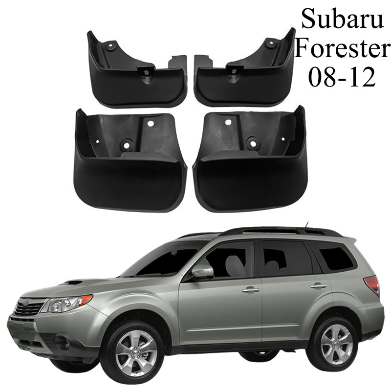 Mud Flaps Splash Guards for 2008-2024 Subaru Forester Front and Rear Fender Flares, 4PCS Accessories