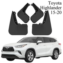 Load image into Gallery viewer, Car Mud Flaps for Toyota Highlander 2002-2024 Mud Flaps Splash Guard Front Rear Mudguards car Splash Guards