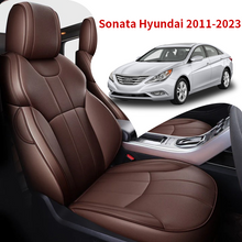 Load image into Gallery viewer, Car Seat Covers Full Set with Waterproof Leather for Sonata Hyundai 2011-2023