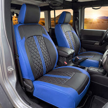 Load image into Gallery viewer, Jeep Wrangler JK JL Seat Covers 2007–2026 2 Door &amp; Unlimited Custom Fit Leather