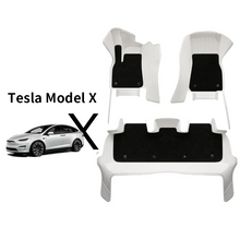 Load image into Gallery viewer, Special for Tesla Model X (5-7 Seats) Large Surround Luxury Leather All-Weather Floor Mats