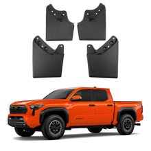 Load image into Gallery viewer, No-Drill Mud Flaps for 2005-2025 Toyota Tacoma 4-PC Heavy-Duty Splash Guards Set