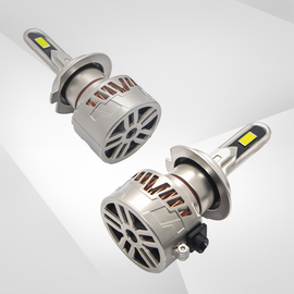 Silver Warrior LED Headlight Bulbs, H11/H4/9005 (HB3)/9006 (HB4) Compatible, 140W 55000 LM 6000K (2-Pack)