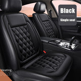 Car Seat Heater Car Seat Cover (3 Colors) Front Seat Set，Seat Cushion for Full Back and Seat