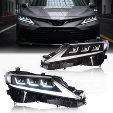 Load image into Gallery viewer, LED Headlights for Toyota Camry (2018–2023, 8th Gen) – Start-Up Animation &amp; Projector Lens