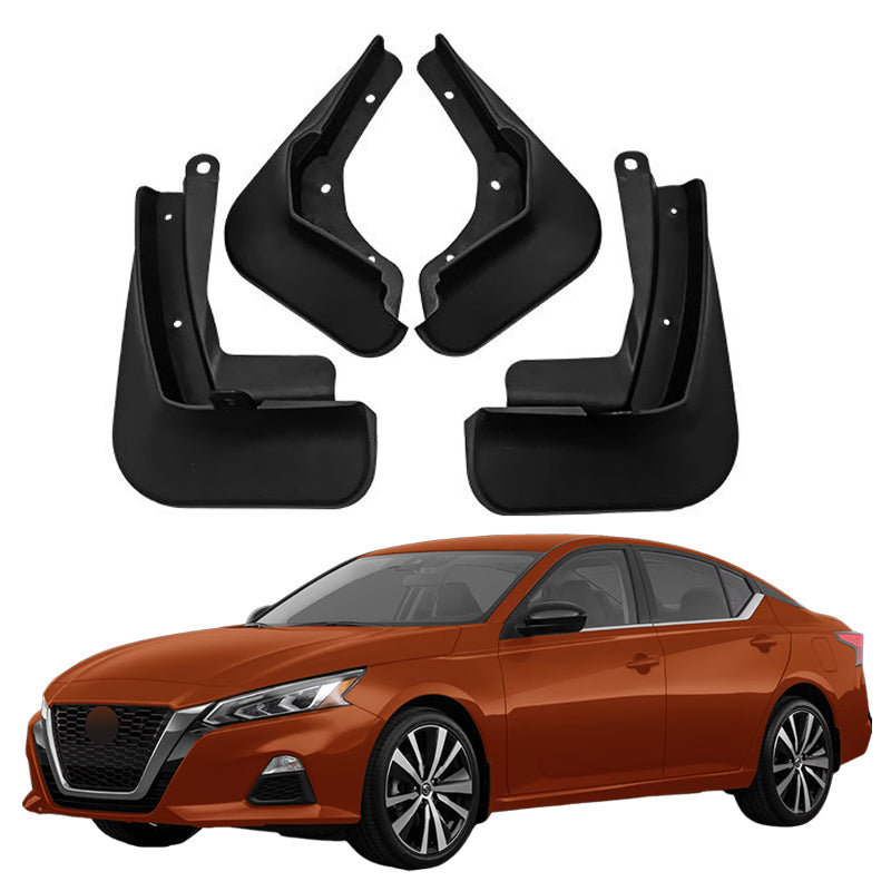 Mud Splash Guards & Flaps Fender Kit for 2019-2024 Nissan Altima - Front and Rear, 4-Piece Set