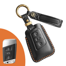 Load image into Gallery viewer, Vintage Handmade Luxury Leather Key Fob For All Volkswagen Models