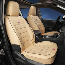 Load image into Gallery viewer, Universal Faux Leather Car Seat Covers – 5-Piece Waterproof Set for SUVs, Sedans &amp; Trucks