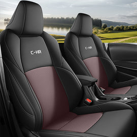 Custom Leather Car Seat Cover Full Set For Toyota CHR 2017-2025