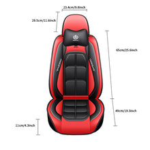 Load image into Gallery viewer, 5-Seater Car Seat Covers, Universal Fit for Most Cars, SUVs &amp; Trucks – Airbag Compatible Synthetic Leather Protectors