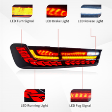 Load image into Gallery viewer, LED Taillight Assembly for BMW 3 Series G20/G28 (2019–2022) – Sequential Turn Signal, Plug &amp; Play