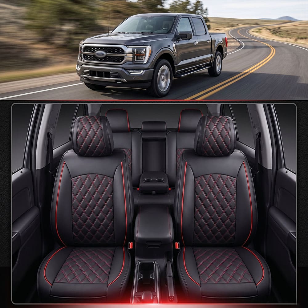 Custom Fit Ford Maverick(2022-2026) Leather Car Seat Covers Full Set