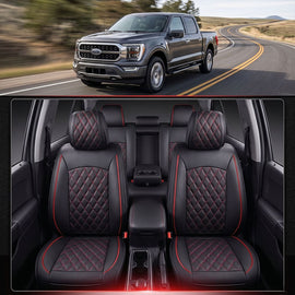 Custom Fit Ford Maverick(2022-2026) Leather Car Seat Covers Full Set