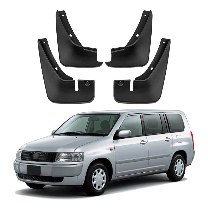 Mud Flaps for 2002-2024 Toyota Probox - Front & Rear Mud Splash Guards (4-Piece Set)