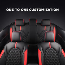 Load image into Gallery viewer, Custom for Toyota Camry(2018-2024) Sport Style Leather Car Seat Cover Full Set