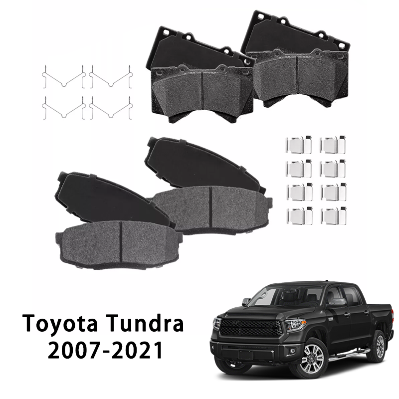 Front Ceramic Brake Pads for Toyota Tundra 2007-2021