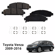 Load image into Gallery viewer, For Toyota VENZA  Front &amp; Rear Brake Pads (2009-2016) – Part No. 04465-AZ200/04466-AZ203