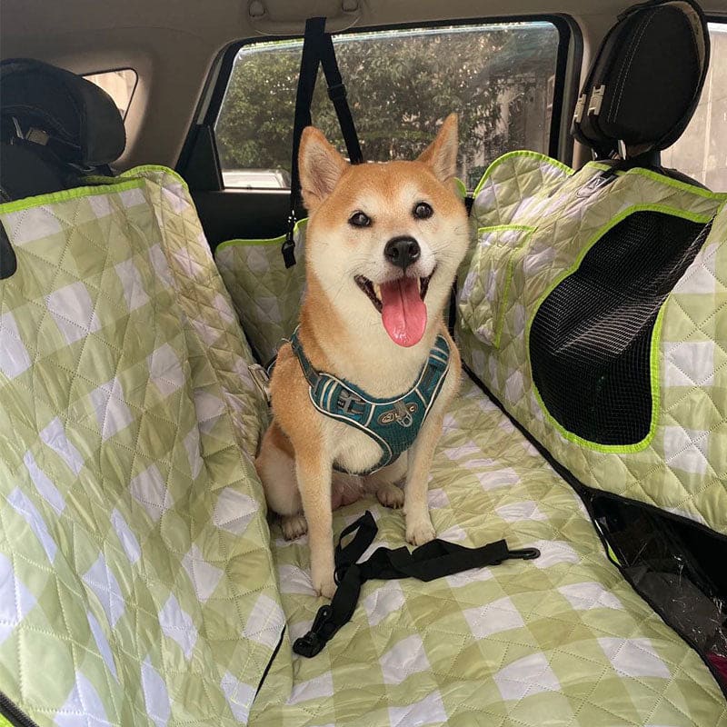 Premium Dog Car Seat Cover Waterproof and Scratch Resistant Also Suitable for Trunk Protector