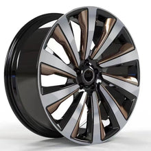 Load image into Gallery viewer, Forged wheels 22 inches for LAND RANGE ROVER SPORT SE HSE black wheels (1pc)