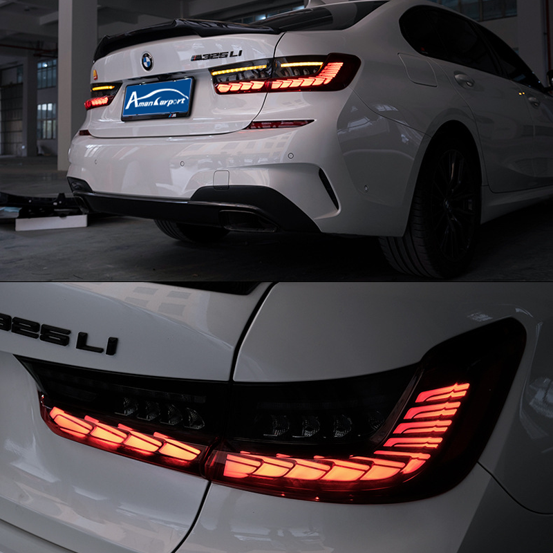 Suitable for BMW 3 Series/M3 G20/ G28/ G80 (2019-2022) LED Tail Light Assembly with Start-up Animation