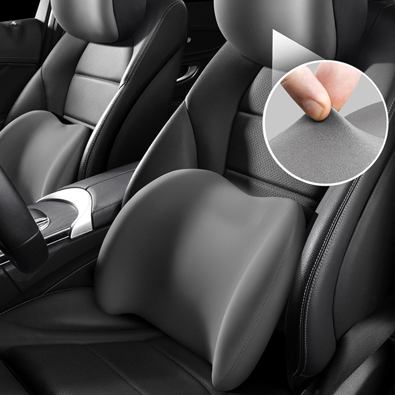 Car Headrest & Lumbar Support Cushion