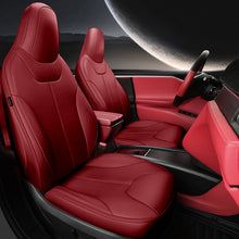 Load image into Gallery viewer, For Tesla Model S/X Seat Covers 2012–2024 5–7 Seat Nappa Leather Full Set
