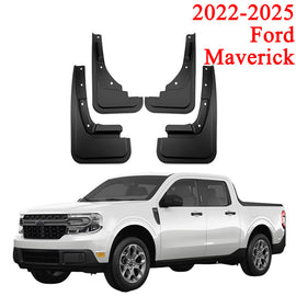 All-Weather Mud Guards for Ford Maverick 2022-2025 - Front & Rear Fender Splash Guards (4PCS)