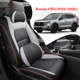 Custom Luxury Leather Car Seat Covers Full Set Special For Honda CRV (2023-2026)