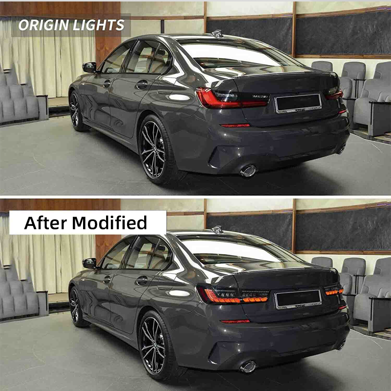 Suitable for BMW 3 Series/M3 G20/ G28/ G80 (2019-2022) LED Tail Light Assembly with Start-up Animation