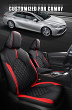 Load image into Gallery viewer, Custom for Toyota Camry(2018-2024) Sport Style Leather Car Seat Cover Full Set