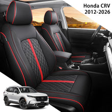 Load image into Gallery viewer, AmanCarport Custom Leather Car Seat Covers for Honda CR-V (2012-2026)
