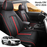 AmanCarport Custom Leather Car Seat Covers for Honda CR-V (2012-2026)