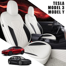 Load image into Gallery viewer, All-Inclusive Custom Tesla Model 3/Highland/Y/Juniper (2016-2025) Leather Car Seat Covers
