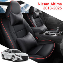 Load image into Gallery viewer, Custom Leather Car Seat Covers Full Set Special For Nissan Altima(2013-2025)