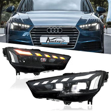 Load image into Gallery viewer, LED Matrix Headlights for Audi A4 2013-2019 – DRL, Projector Lens, Full Upgrade Kit