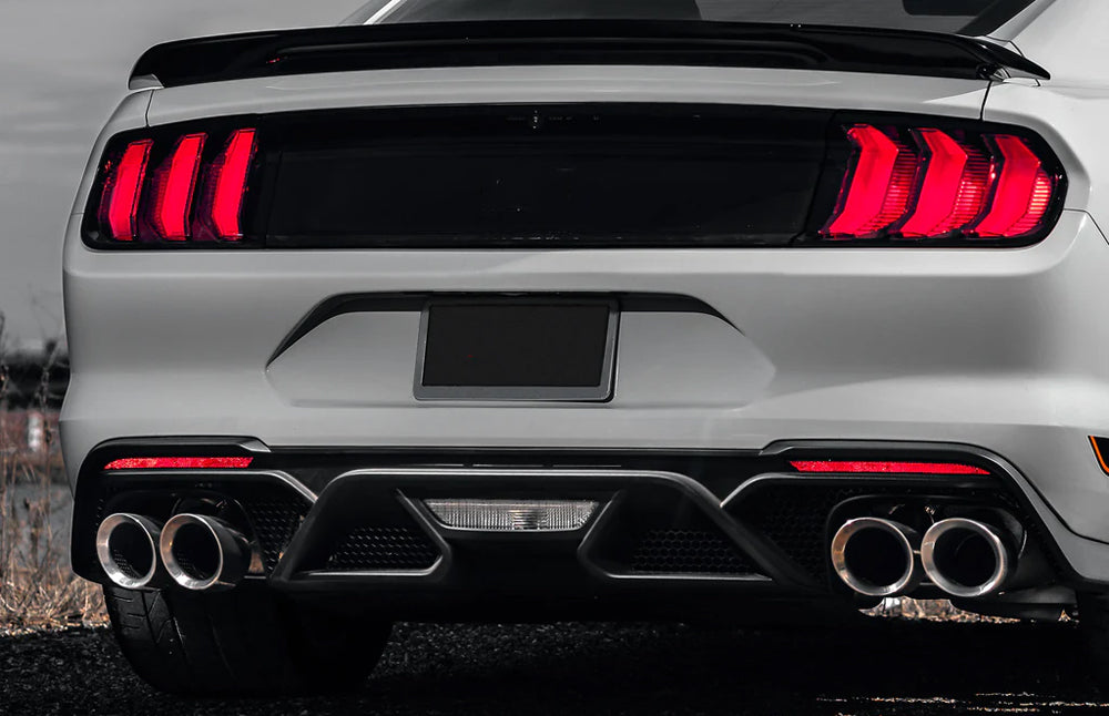 Dual Slant-Cut Stainless Steel Exhaust Tip – 10" Long Blue, Black, Silver Universal Bolt-On Exhaust Pipe